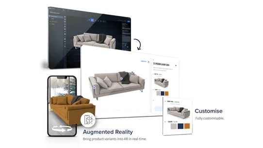 Plattar 3D &amp; AR Configurator screenshot