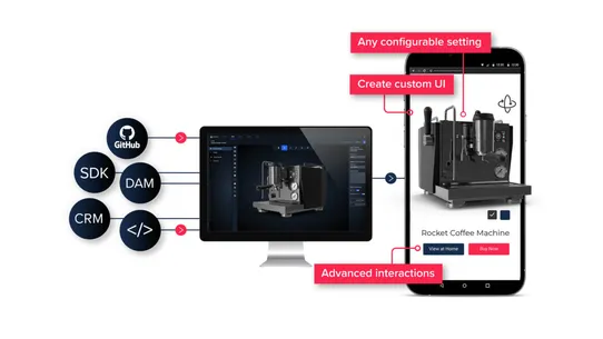 Plattar 3D &amp; AR Configurator screenshot