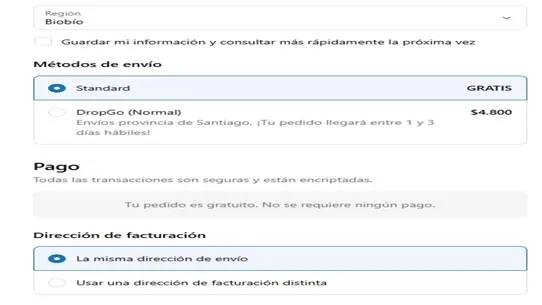 DropGo screenshot