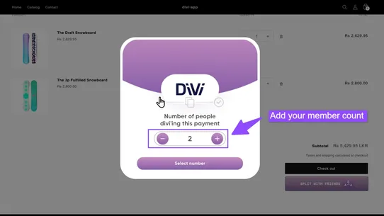 Divi screenshot