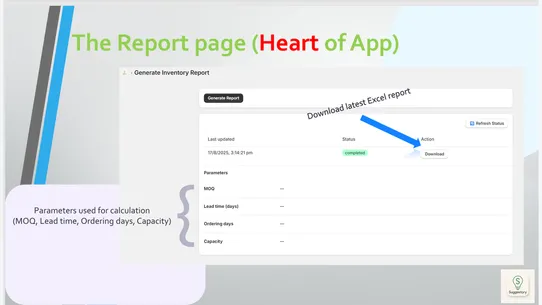 Suggestory screenshot