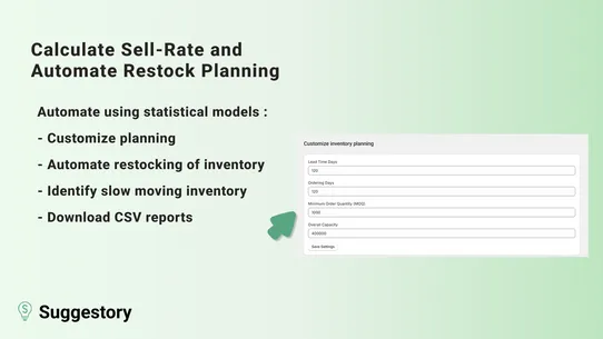 Suggestory screenshot