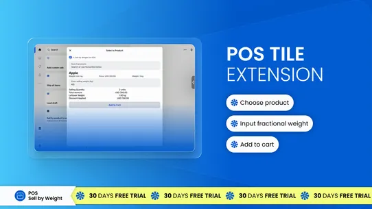 F: POS Sell by Weight screenshot