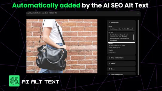 Q: AI SEO Alt Text screenshot