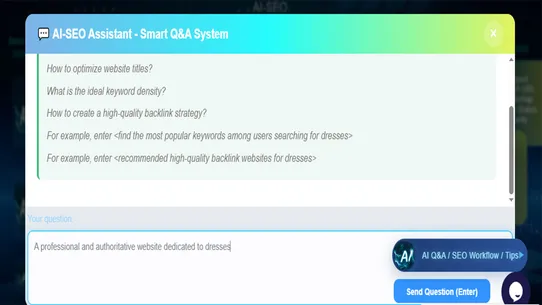 AI‑SEO: Smart SEO Guide screenshot