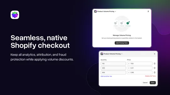Product Volume Discounts screenshot