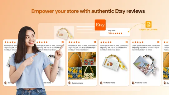 Etsy Reviews Importer screenshot