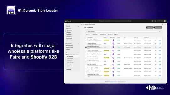 Dynamic Store Locator screenshot