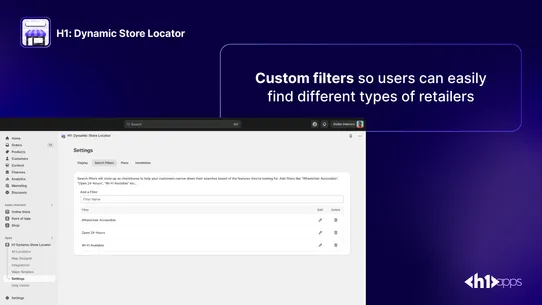Dynamic Store Locator screenshot