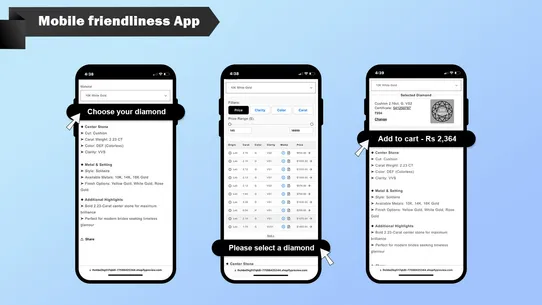 Diamond Selector For Jewelry screenshot