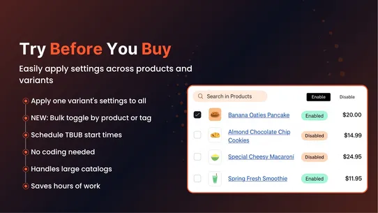 TryBee : Try Before You Buy screenshot