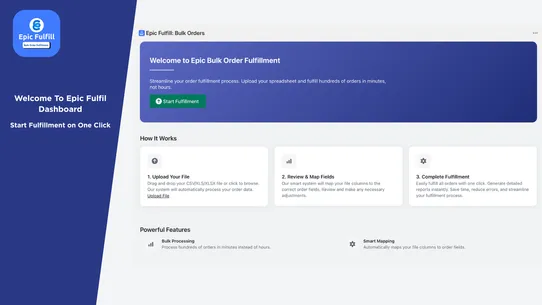 Epic Fulfill: Bulk Orders screenshot