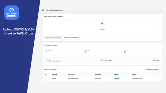 Epic Fulfill: Bulk Orders screenshot