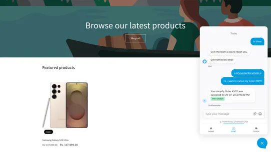 OneHash Chat screenshot