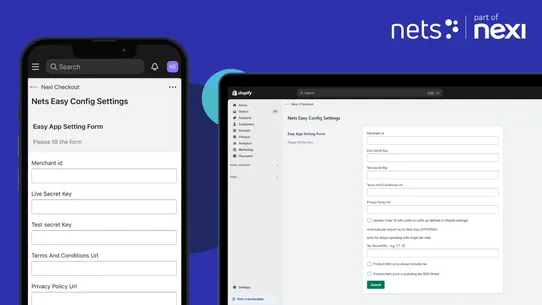 Nexi Checkout Vipps screenshot