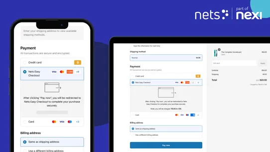 Nexi Checkout Vipps screenshot