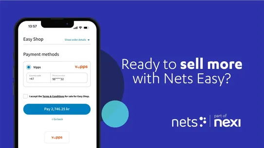 Nexi Checkout Vipps screenshot