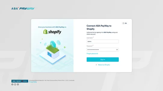 ABA PayWay screenshot