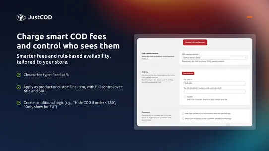 JustCOD (Cash on Delivery) screenshot