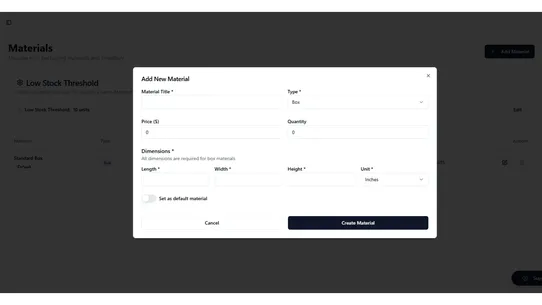 PACKTRACK ‑ Packaging insights screenshot