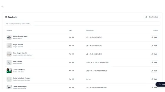 PACKTRACK ‑ Packaging insights screenshot