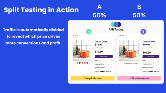 VariantPro A/B Testing screenshot