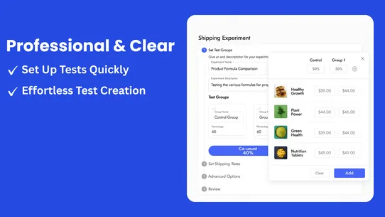VariantPro A/B Testing screenshot