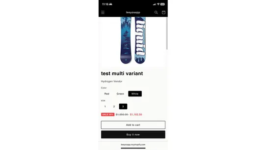 Leeyos Smart Sale Label screenshot