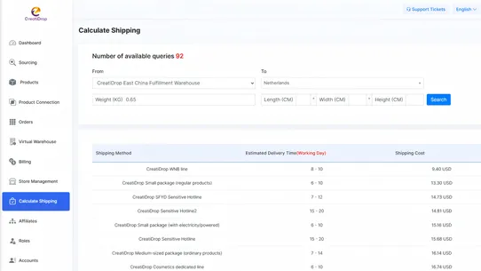 Creatidrop‑Brand Dropshipping screenshot