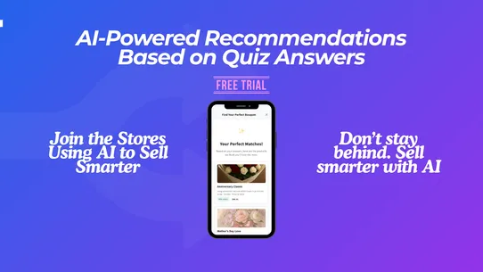 AI Quiz to Cart screenshot