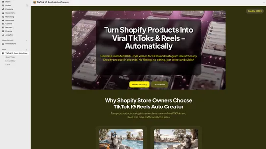 TikTok IG Reels Auto Creator screenshot