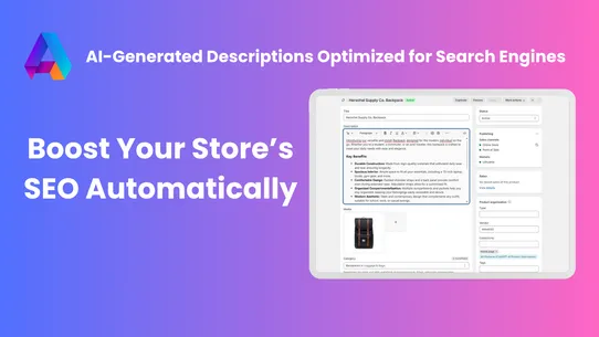 Aura AI Describer screenshot