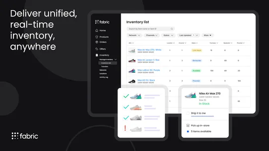 fabric Order Orchestration screenshot