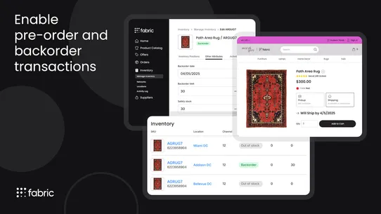 fabric Order Orchestration screenshot