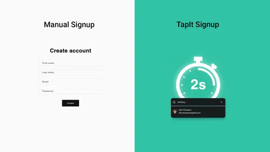 TapIt – Google Login screenshot