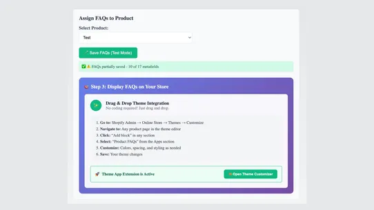 Smart Faqs Builder screenshot