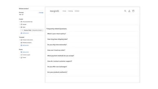 Smart Faqs Builder screenshot