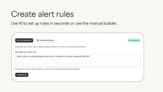 AI Store Alerts screenshot