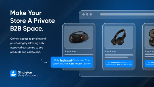 Singleton | Verify Customers screenshot