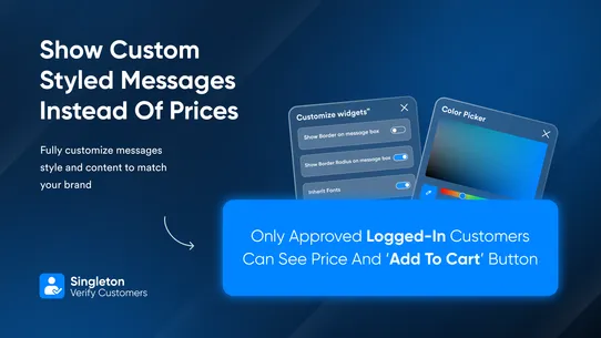 Singleton | Verify Customers screenshot