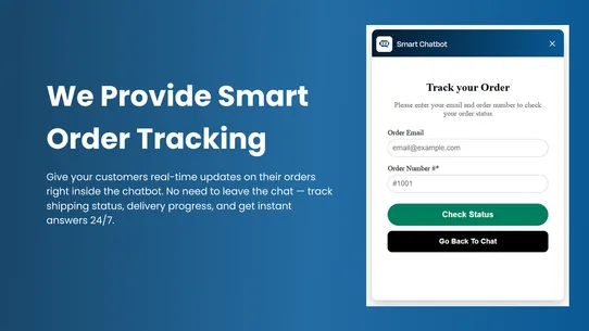 Smart Chatbot AI Assistant screenshot