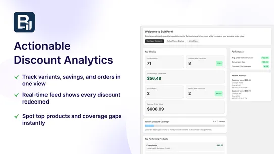 BulkPerk ‑ Quantity Discounts screenshot