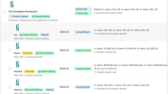 BulkPerk ‑ Quantity Discounts screenshot