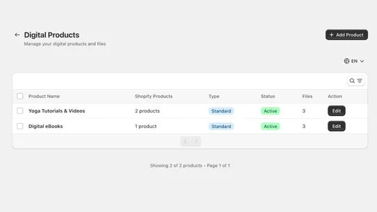 SellKite Digital Downloads screenshot