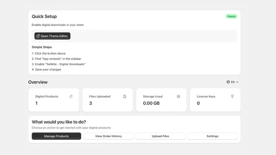 SellKite Digital Downloads screenshot