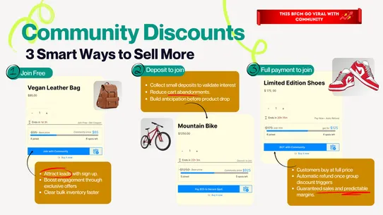 Community Volume Discounts screenshot