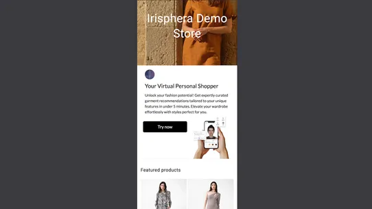 Irisphera ‑ Fit &amp; Try screenshot