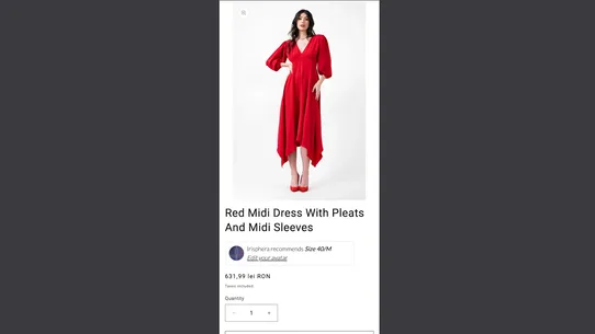 Irisphera ‑ Fit &amp; Try screenshot