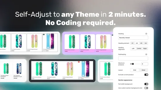 ESSY Recently Viewed Products screenshot