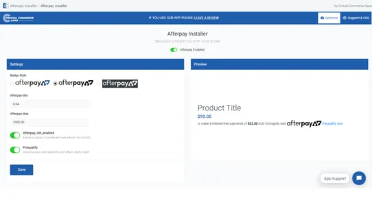 Afterpay Install (Unofficial) screenshot